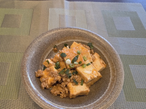 焼肉のタレで簡単!厚揚げの豚ひき肉チーズ炒め